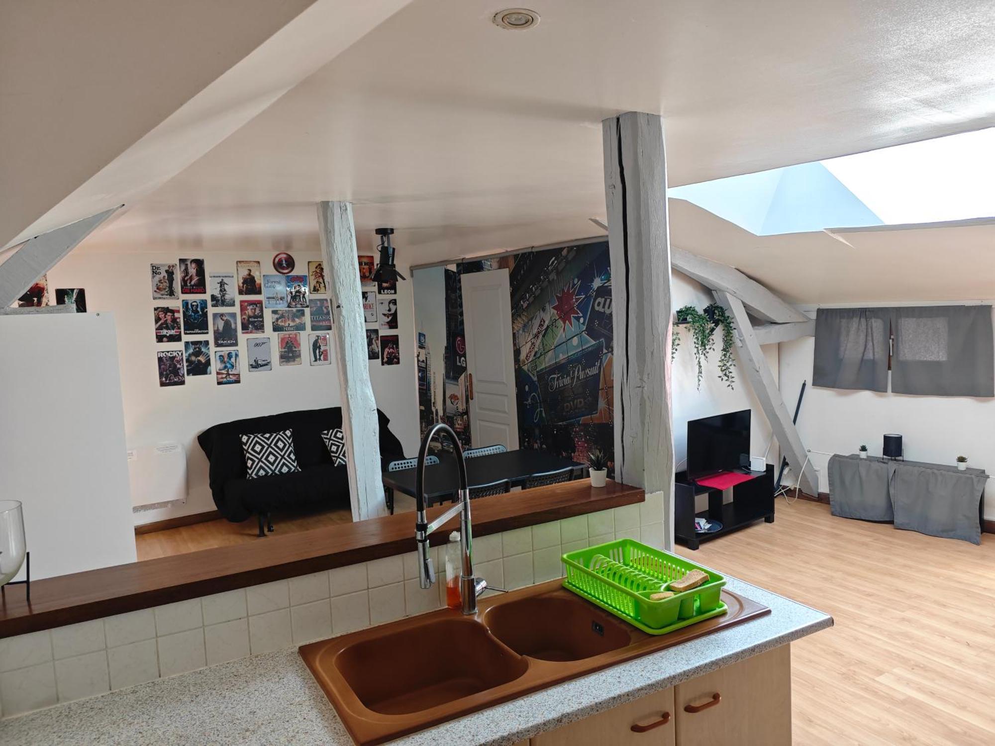 Ciné Loft 55 m2 Centre Ville Châlons-en-Champagne Exterior foto